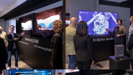 Samsung presenta su nueva gama de televisores y monitores 2025 impulsados por IA