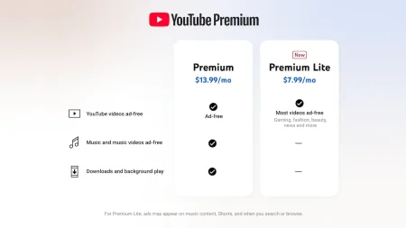 YouTube lanza Premium Lite: la suscripción económica sin anuncios que todos esperaban