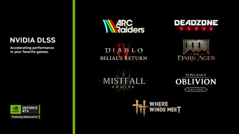 NVIDIA lanza lote DOOM: The Dark Ages para GPUs GeForce RTX Serie 50