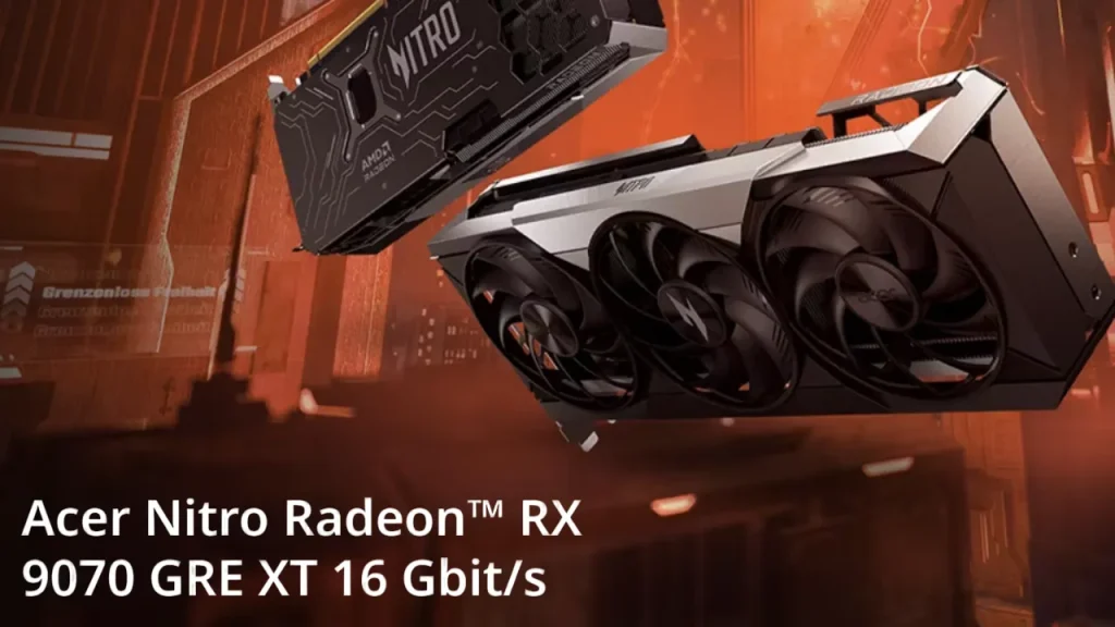 Acer filtra por error la Radeon RX 9070 GRE XT NITRO: ¿confirmación anticipada del nuevo modelo?
