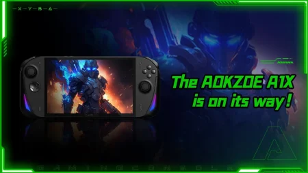 Aokzoe A1X: el nuevo rival de la ROG Ally X con Ryzen AI HX y 64 GB de RAM
