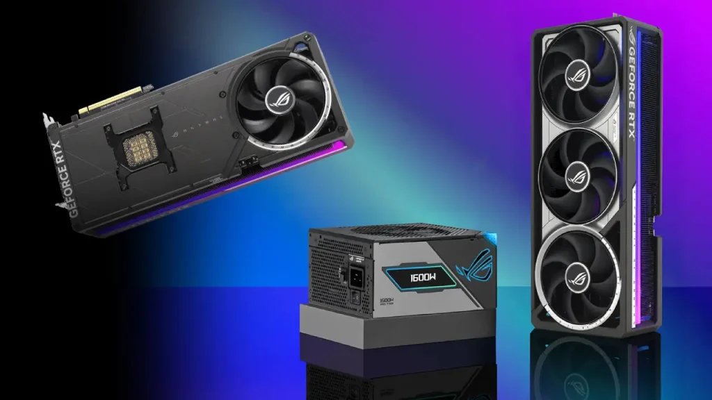 Asus ROG Astral GeForce RTX 5090: la primera tarjeta gráfica que detecta el hundimiento del sistema
