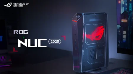 Asus lanza su mini-PC gaming ROG NUC 2025 con Core Ultra 9 y RTX 5080 en formato compacto