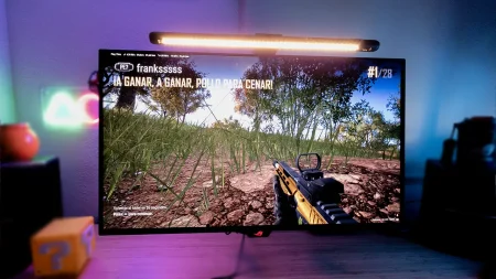 ASUS ROG SWIFT OLED PG32UCDM con el juego PUBG