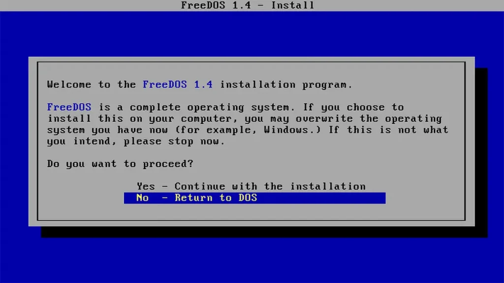 FreeDOS 1.4 ya está disponible: el clásico MS-DOS de código abierto recibe mejoras clave