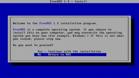 FreeDOS 1.4 ya está disponible: el clásico MS-DOS de código abierto recibe mejoras clave