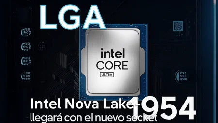 Intel Nova Lake-S llegará con el nuevo socket LGA 1954 y dejará atrás el LGA 1851