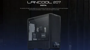 Lian Li LANCOOL 207 Digital con pantalla LCD de 6 pulgadas y diseño optimizado Lian Li LANCOOL 207 Digital con pantalla LCD de 6 pulgadas y diseño optimizado