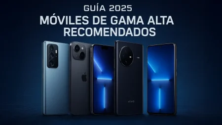 Los mejores móviles gama alta 2025 que sí valen la pena