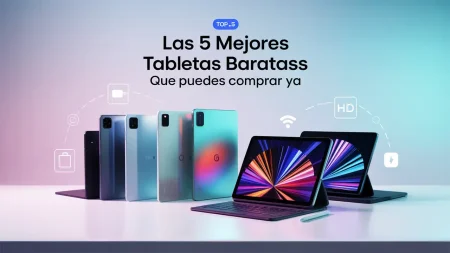Las 5 mejores tablets baratas que puedes comprar ya