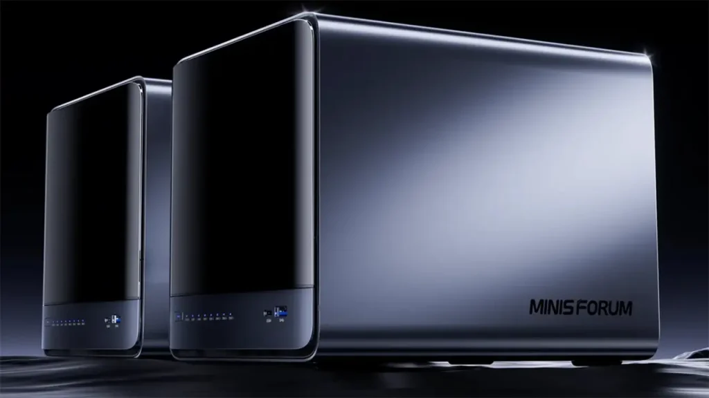 MINISFORUM N5 Pro: el NAS con Ryzen AI 9 HX PRO 370 y conectividad 10 Gb LAN que llegará en junio