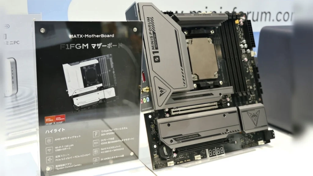 MINISFORUM DeskMini X870M llega con Ryzen 9 9955HX de 16 núcleos: el híbrido definitivo para gamers y creadores