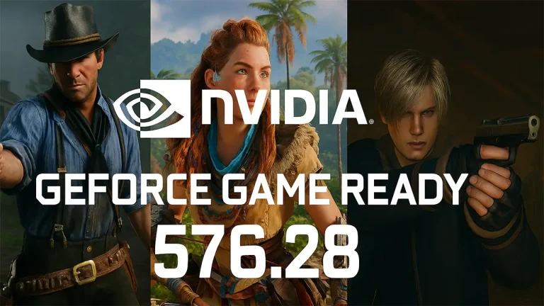 NVIDIA lanza el driver GeForce Game Ready 576.28 con importantes correcciones para RTX 50