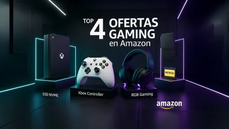 🎯 Ofertas gaming Amazon hoy – Los 4 chollos que arrasan