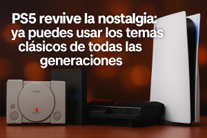 PS5 revive la nostalgia: ya puedes usar los temas clásicos de todas las generaciones
