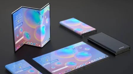 La nueva patente de Samsung apunta a un smartphone cuádruple plegable