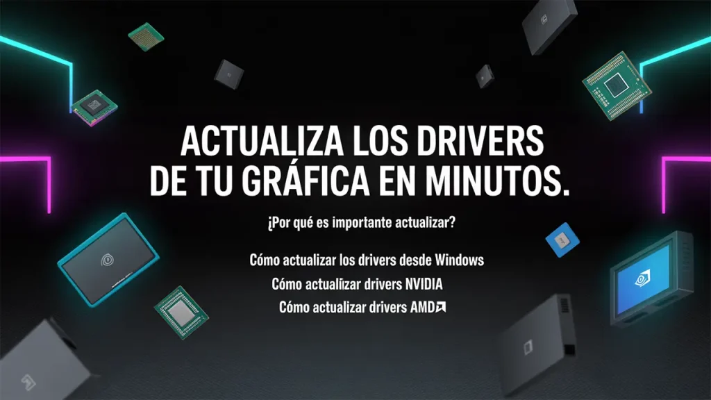 Actualiza los drivers de tu gráfica en minutos
