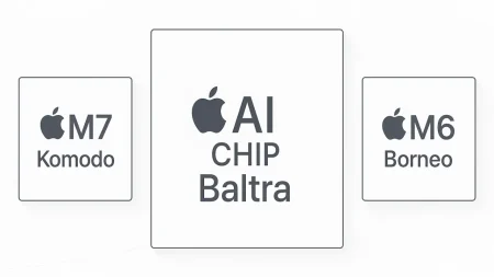 Apple prepara un salto colosal en rendimiento con sus próximos chips M6, M7 y un servidor AI con especificaciones descomunales