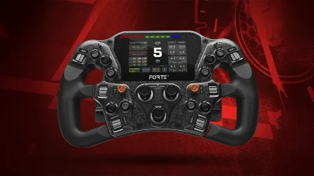 Asetek Forte Pro Wheel: así es el nuevo volante personalizable con pantalla RaceView