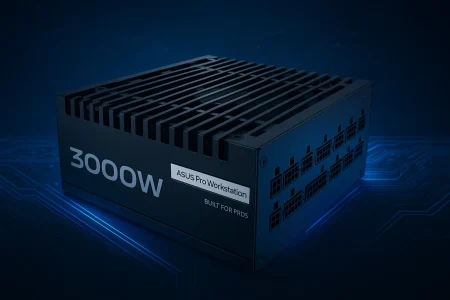 Asus lanza fuente de alimentación de 3000W capaz de alimentar cuatro RTX 5090 simultáneamente