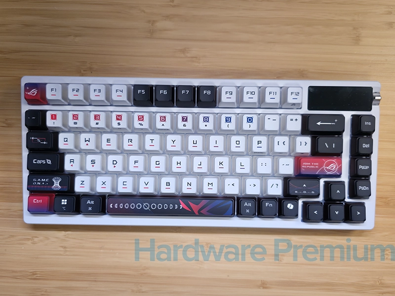 Teclado ASUS ROG AZOTH X sin reposamuñecas