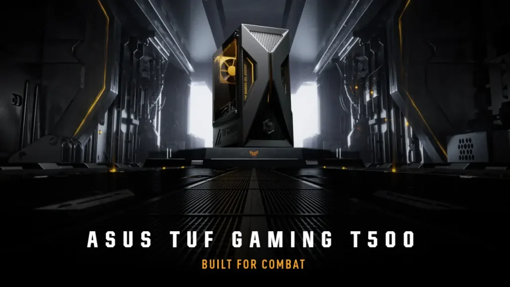 Asus TUF Gaming T500: El curioso PC gamer con procesador de portátil y gráfica de sobremesa