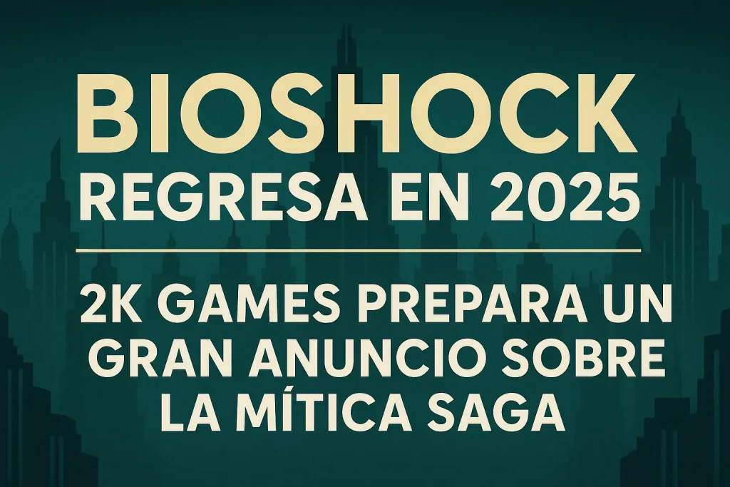 La saga BioShock podría regresar pronto: 2K prepara un gran anuncio para 2025