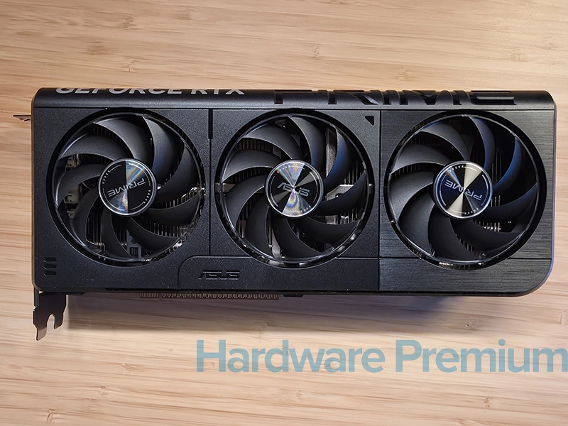 Frontal de la ASUS PRIME RTX 5060 8GB