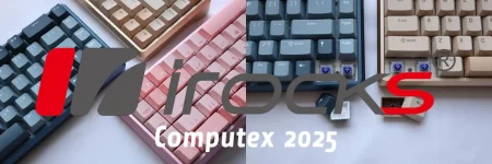 iRocks presenta su catálogo para 2025 en COMPUTEX: teclados y ratones al máximo nivel