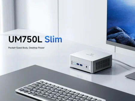 El nuevo Minisforum UM750L Slim ofrece potencia Ryzen en formato mini por menos de 400 dólares