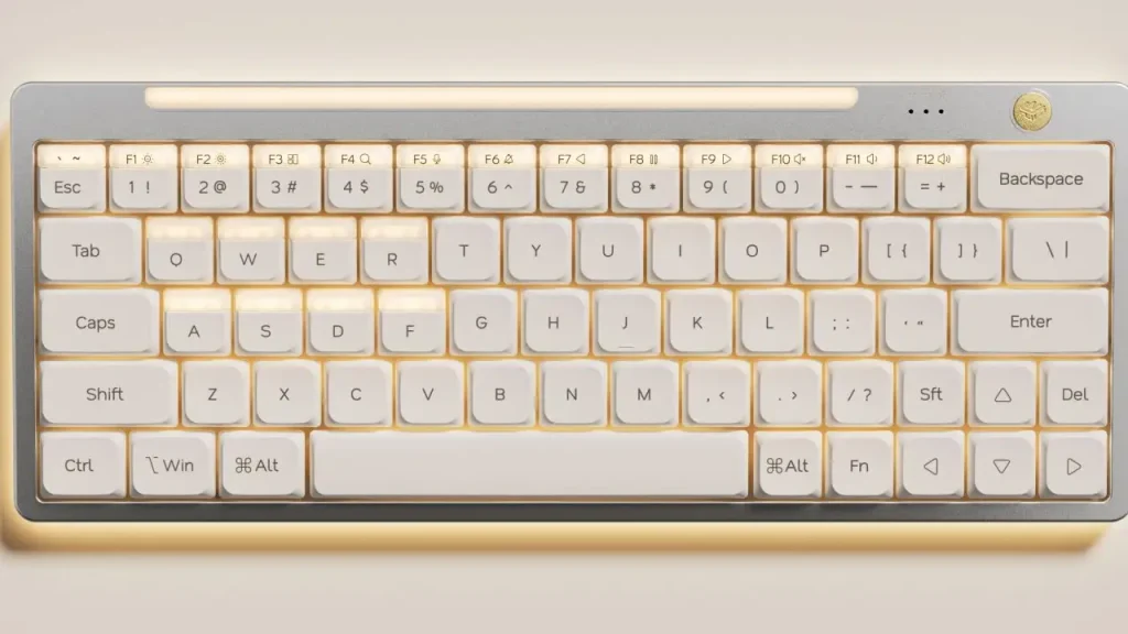 Nics Tek lanza el teclado Hesper64(100): compacto, inalámbrico y con teclas duales para gamers exigentes