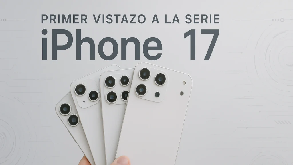 Primer vistazo al iPhone 17: Apple prepara un rediseño refinado