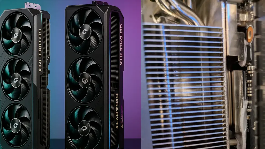Gigabyte en el punto de mira: el gel térmico de las RTX 50 puede desplazarse y dejar componentes expuestos