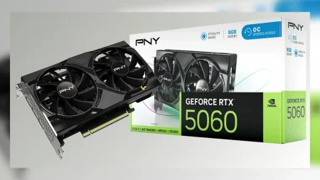 PNY RTX 5060 debuta en tiendas antes de su estreno: precio, características y fecha de lanzamiento