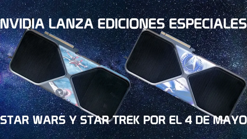 Nvidia deslumbra con versiones únicas de la RTX 5090 inspiradas en Star Wars y Star Trek