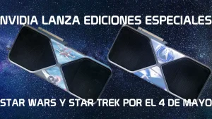 Nvidia deslumbra con versiones únicas de la RTX 5090 inspiradas en Star Wars y Star Trek