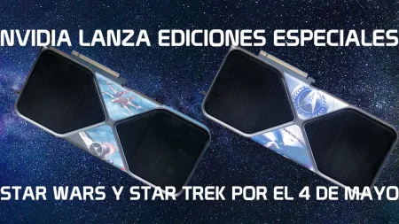 Nvidia deslumbra con versiones únicas de la RTX 5090 inspiradas en Star Wars y Star Trek