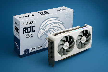 SPARKLE presenta su nueva ARC B580 ROC LUNA: más potencia, más estilo
