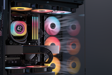 Corsair RS-R ARGB: ventiladores con rotor invertido y RGB sin obstáculos