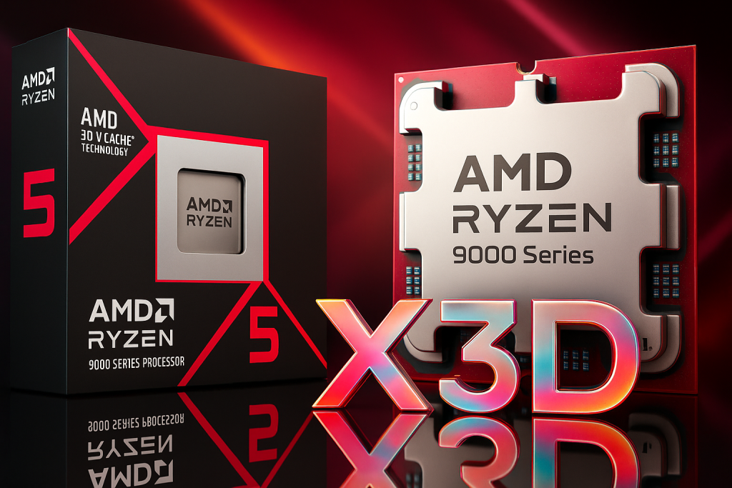 AMD Ryzen 5 9600X3D: La nueva CPU gaming de 6 núcleos con tecnología 3D V-Cache llegará este año