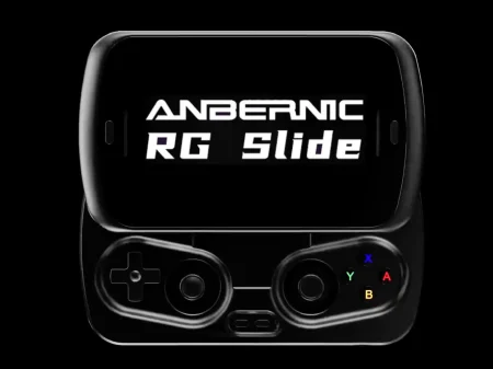 Anbernic RG Slide: pantalla LTPS personalizada y emulación de Wii en una portátil compacta