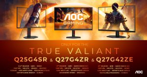 AOC Q25G4SR y Q27G4ZR: nuevos monitores QHD con hasta 300 Hz AOC Q25G4SR y Q27G4ZR: nuevos monitores QHD con hasta 300 Hz