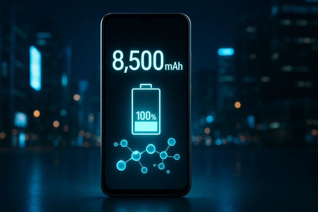 El futuro del smartphone apunta a días sin cargar: baterías de 8.500mAh en camino