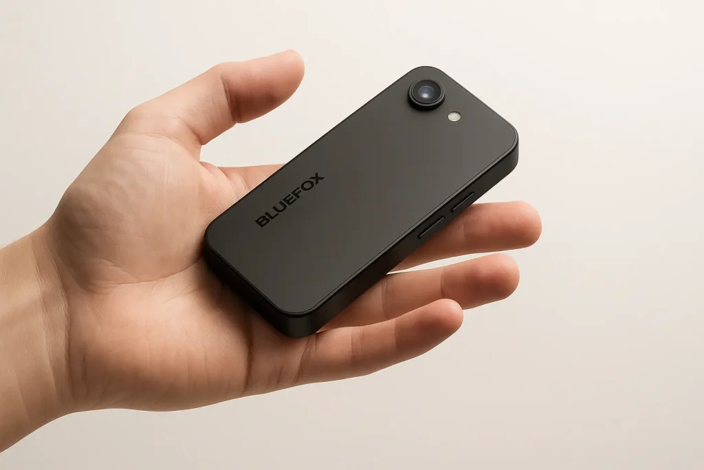 Bluefox NX1: el smartphone de 4 pulgadas que desafía la era de los gigantes móviles