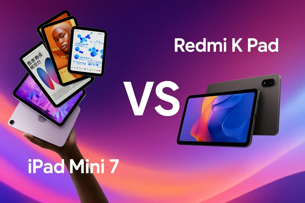 Redmi K Pad vs iPad Mini 7: una filtración enfrenta a dos gigantes en formato mini