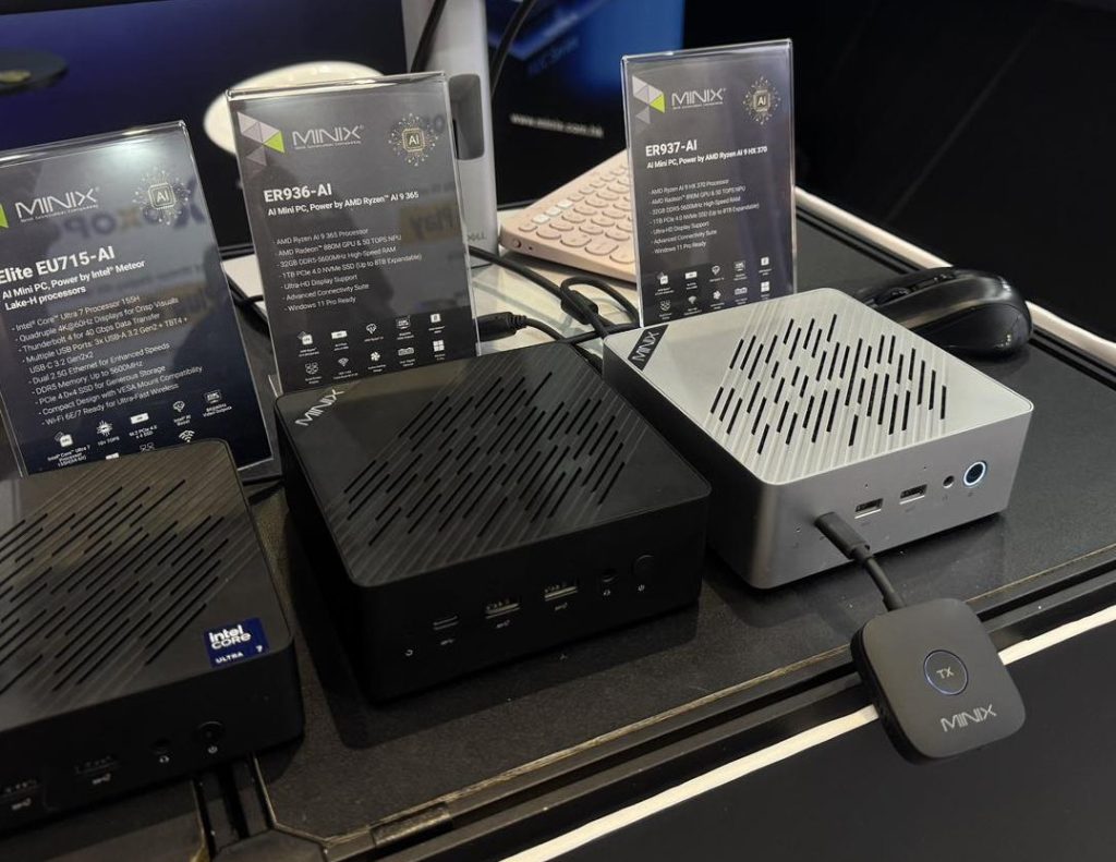 MINIX presenta sus mini PC ER936-AI y ER937-AI con AMD Strix Point: potencia compacta con IA integrada