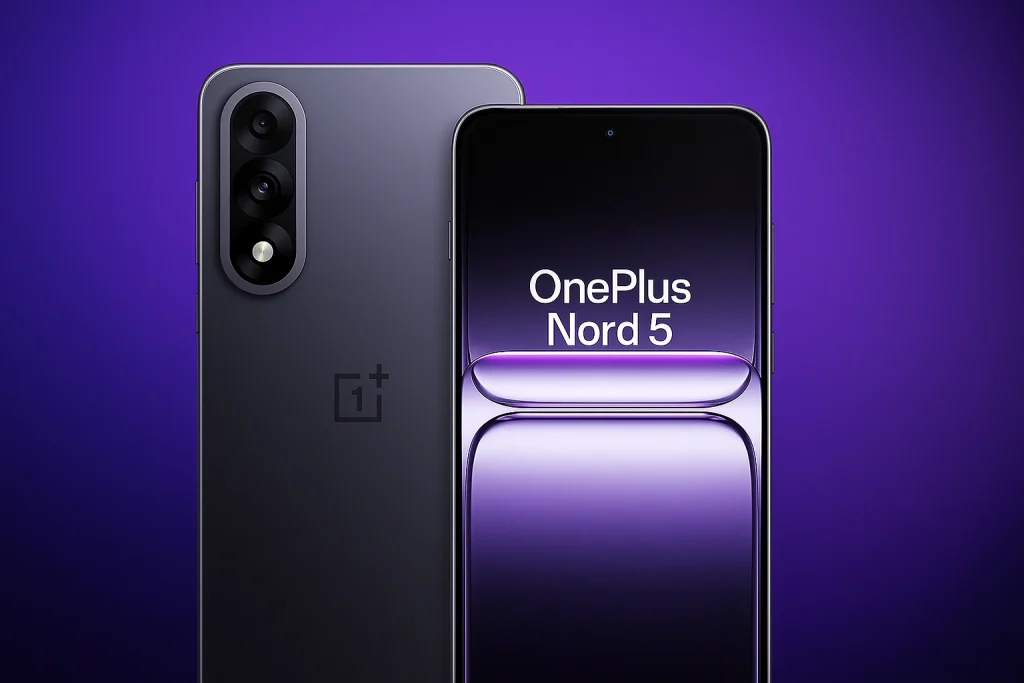 OnePlus Nord 5 debutará el 8 de julio con el nuevo botón Plus Key y diseño refinado