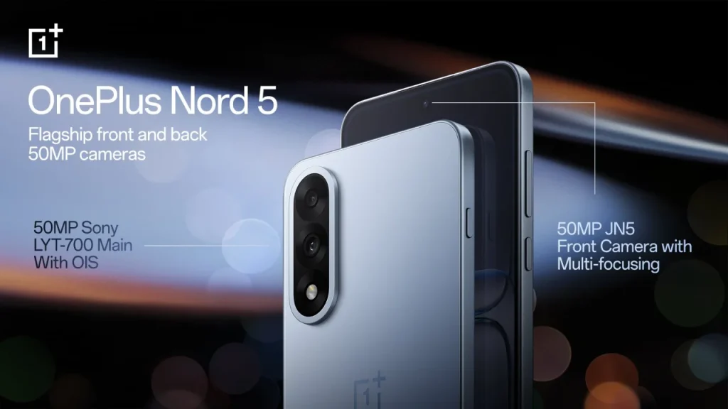 OnePlus Nord 5: especificaciones de cámara confirmadas con luces y sombras