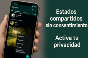 WhatsApp dará la opción de compartir tus estados sin tu consentimiento