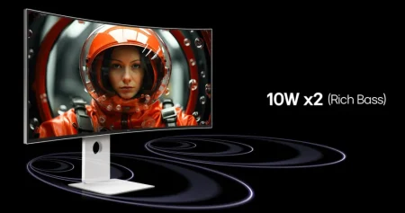 LG 40U990A-W: monitor 5K2K curvo 120 Hz con Thunderbolt 5